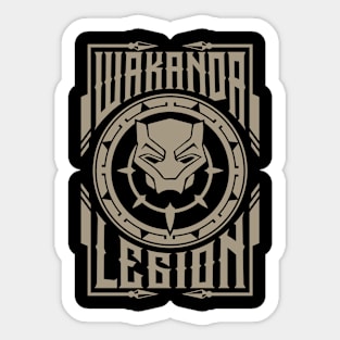 Wakanda Legion Sticker